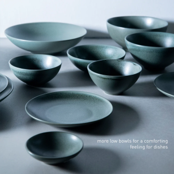 Тарелка Loveramics Studio 22 см D103-39BDG Soup Plate (Matte Dark Green), темно-зеленый 13