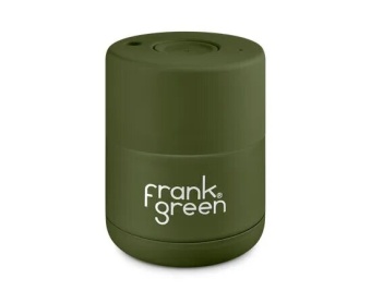 Термокружка Frank Green Ceramic арт. 2KHR4S1 хаки, объем 175 мл (1)