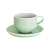 Кофейная пара Loveramics Deco, 165ml, цвет: светло-зеленый (celadon green) C118-008BCG/C118-030BCG