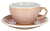 Кофейная пара Loveramics Egg розовый 150 мл C088-129BRO / C088-150BRO Rose (чашка и блюдце)