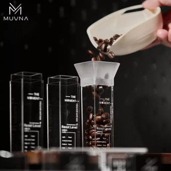 Платформа для дозирования кофе MUVNA Bean Plate 1000 г, белая